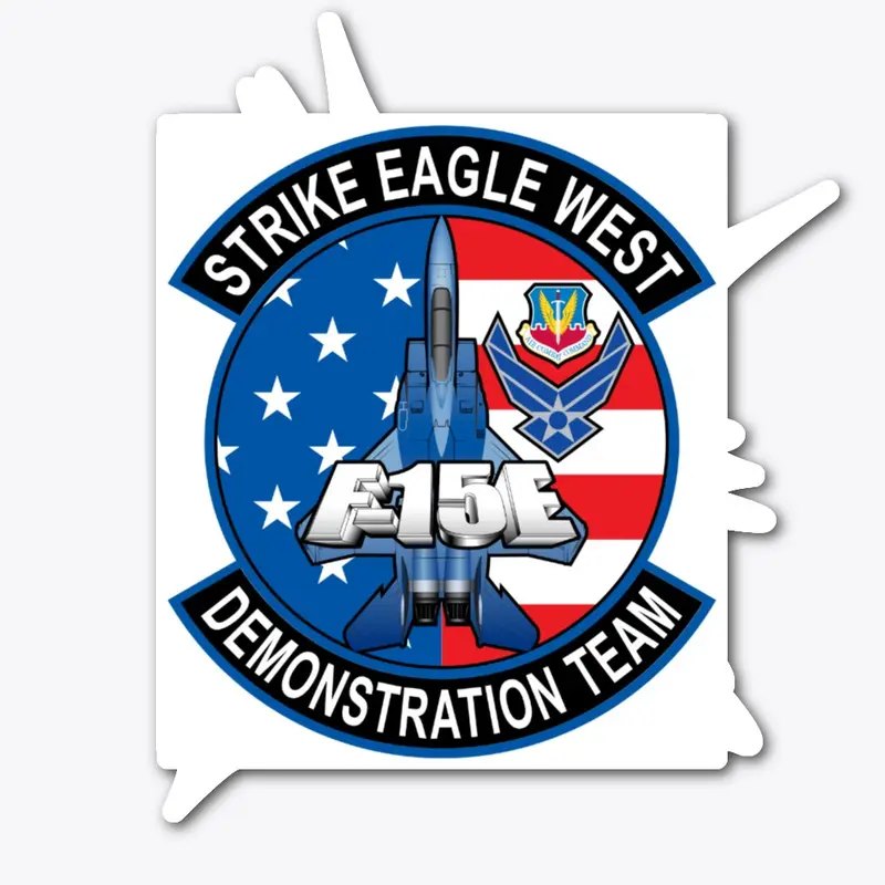 F-15 Eagle Die Cut Sticker